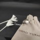 Hl76650David Yurman 四爪珍珠戒指  尺寸：美号，6-7-8-9，四个号