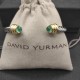 Hl86900David Yurman 5MM金头蓝钻手镯.。建议适合佩戴的手围15-20cm