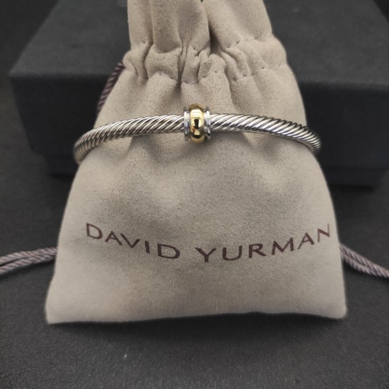 Hl75900David Yurman4mm单珠分色手镯。建议适合佩戴的手围15-20cm。