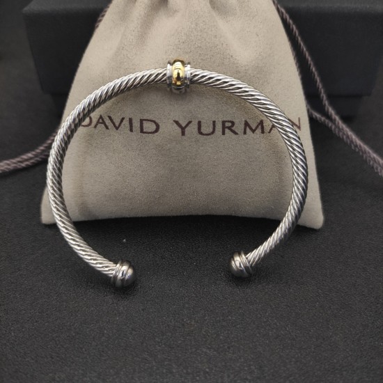 Hl75900David Yurman4mm单珠分色手镯。建议适合佩戴的手围15-20cm。