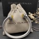 Hl76A20David Yurman 7mm旋转头黄钻头手镯。建议适合佩戴的手围16-20cm