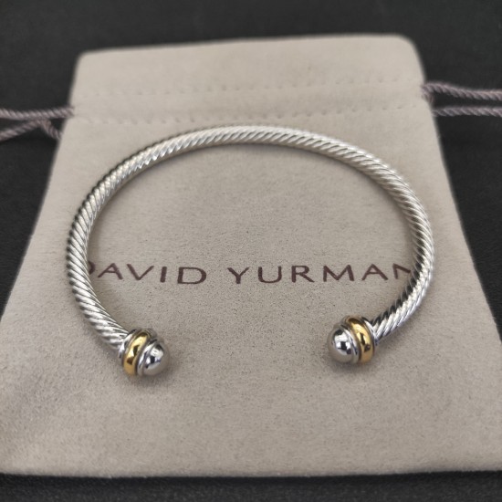 Hl86900David Yurman 4mm圆头分色手镯。建议适合佩戴的手围15-20cm