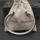 Hl76900David Yurman 5mm双钻头紫钻手镯 。建议适合佩戴的手围15-20cm