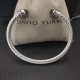 Hl76900David Yurman 5mm旋转镶嵌钻紫钻手镯。建议适合佩戴的手围15-20cm