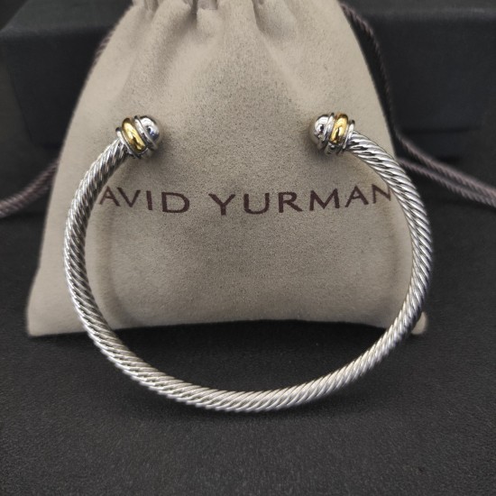 Hl86900David Yurman 4mm圆头分色手镯。建议适合佩戴的手围15-20cm