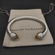 Hl76A20David Yurman 7mm镶嵌石黄钻头手镯。建议适合佩戴的手围16-20cm