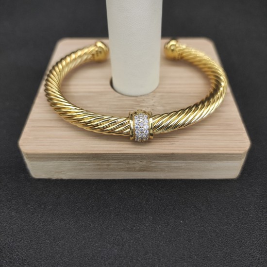 Hl64A20David Yurman 7mm圆珠手镯。建议适合佩戴的手围16-20cm