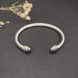 Hl76900David Yurman 5mm圆头分色手镯。建议适合佩戴的手围15-20cm