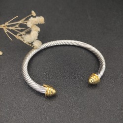 Hl76900David Yurman 5mm金色圆头手镯。建议适合佩戴的手围15-20cm