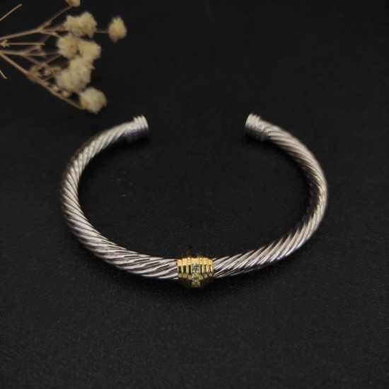 Hl86A00David Yurman 5mm白钻配件手镯。单配件和双配件两个款式。建议适合佩戴的手围15-20cm 单配件