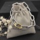 Hl76A40 David Yurman 麦迪逊链式分色手链 尺寸：21cm