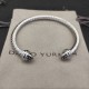 Hl76900David Yurman 5mm半满钻黑钻手镯。建议适合佩戴的手围15-20cm