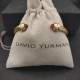 Hl76900David Yurman 5MM金色带钻香槟钻手镯。建议适合佩戴的手围15-20cm