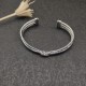 Hl76A20David Yurman  7MM三纽线交叉带钻X手镯。建议适合佩戴的手围15-20cm