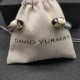 Hl76A20David Yurman 7mm分色双钻头褐色钻手镯。建议适合佩戴的手围16-20cm