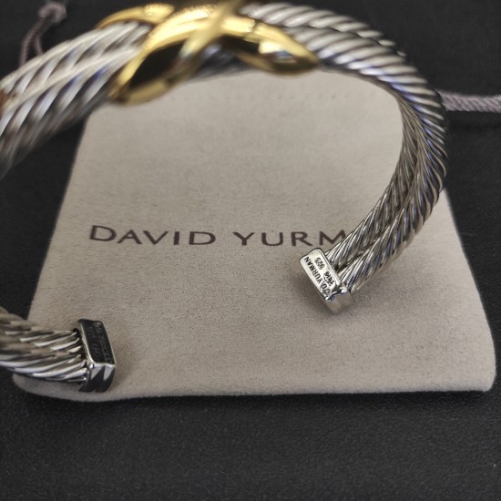 Hl64A20David Yurman 10mm单X手镯。建议适合佩戴的手围15-20cm