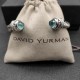 Hl76A20David Yurman 7mm旋转头蓝钻头手镯。建议适合佩戴的手围16-20cm