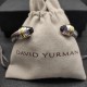 Hl75A20David Yurman 7mm分色双钻头紫钻手镯。建议适合佩戴的手围16-20cm