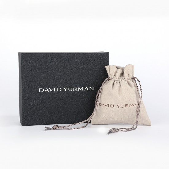 David Yurman 防尘袋，黑色包装盒。  绒布袋