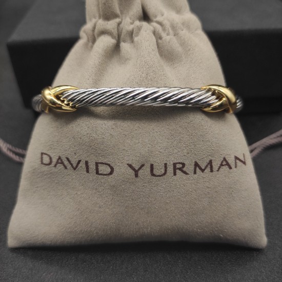 Hl65900David Yurman 5mm双X手镯。建议适合佩戴的手围15-20cm编号DYSZ-016