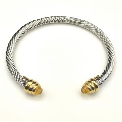 Hl76900David Yurman 5MM金头黄钻手镯.。建议适合佩戴的手围15-20cm