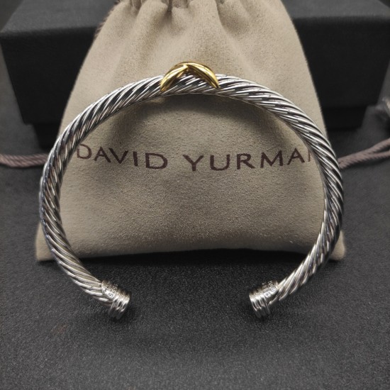 Hl76900David Yurman 5mm单X手镯。建议适合佩戴的手围15-20cm