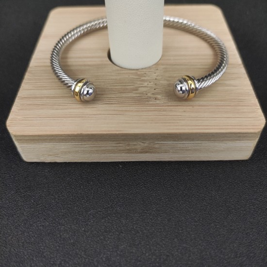 Hl86900David Yurman 4mm圆头分色手镯。建议适合佩戴的手围15-20cm