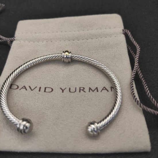 Hl75900David Yurman4mm单珠分色手镯。建议适合佩戴的手围15-20cm。