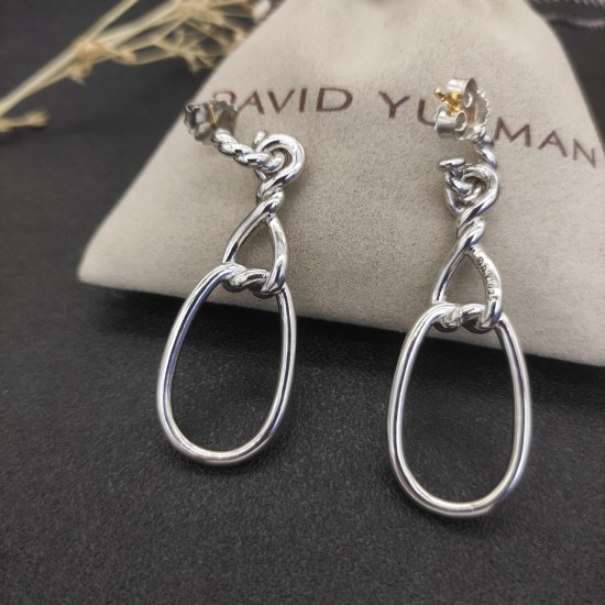 Hl76750David Yurman 扭线8字耳环