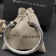 Hl77A20David Yurman 7mm满钻褐色钻头手镯。建议适合佩戴的手围16-20cm