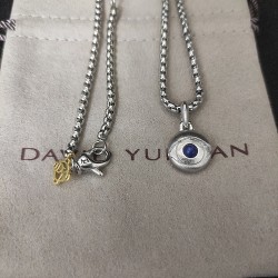 Hl76900 David Yurman  恶魔之眼项链。链条粗3mm，长度50+5cm或长度60+5cm延迟链