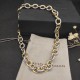 Hl76C60David Yurman 12mm纽线项链分色项链。长度44cm延迟链