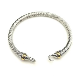 Hl76900David Yurman 5mm分色钩头手镯。建议适合佩戴的手围15-19cm