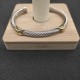 Hl65900David Yurman 5mm双X手镯。建议适合佩戴的手围15-20cm编号DYSZ-016