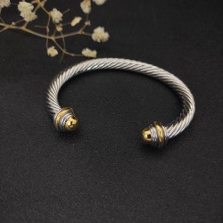 Hl86A20David Yurman 7mm圆头分色手镯。建议适合佩戴的手围15-20cm