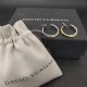 Hl86750David Yurman  纽线圆柱分色耳环。 内径约2cm