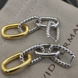 Hl76A10David Yurman 分色纽线扣环耳环