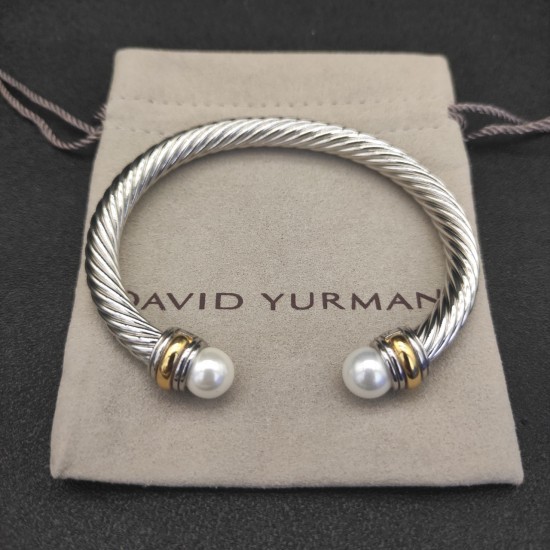 Hl76A20David Yurman 7mm分色珍珠手镯。建议适合佩戴的手围16-20cm