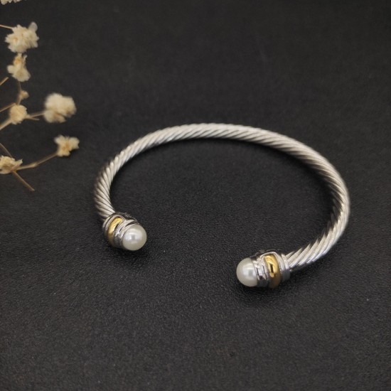 Hl65900David Yurman 5mm分色珍珠手镯 。建议适合佩戴的手围15-20cm