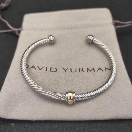 Hl75900David Yurman4mm单珠分色手镯。建议适合佩戴的手围15-20cm。