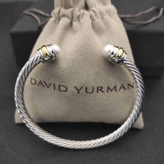 Hl65900David Yurman 5mm分色珍珠手镯 。建议适合佩戴的手围15-20cm