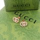 Hl75650-GUCCI耳钉 双G古驰耳钉  古驰满钻耳钉双G是Gucci 的灵魂，上耳超有气质，低调奢华有内涵，而且超级百搭，做工精细