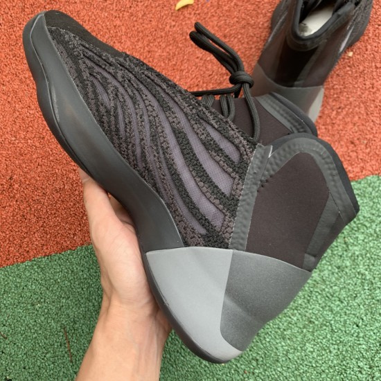 椰子篮球鞋 YEEZY BSKTBL 篮球鞋3M反光 椰子 黑灰银  EG1536 尺码：40-46