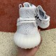 350v2白水滴Yeezy 350 V3 Runner 鞋面夜光半透明橡胶覆盖，类似于水滴的流体轮廓 白水滴 FC9212