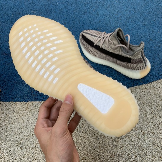 350v2麻灰 性价比版本 Adidas Yeezy 350 V2 卡其灰 麻灰椰子情侣休闲鞋 FZ126 尺码：36-48