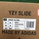 椰子拖鞋荧光绿  Adidas Yeezy 荧光绿 椰子运动休闲拖鞋男女 hq6447