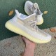 350v2氧化天使  最强性价比版本 Adidas Yeezy 350 V2 米白椰子Natural 氧化天使椰子跑步鞋FZ5246