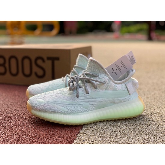 350v3亚洲水滴 Yeezy 350 V3 Runner 粉水滴鞋面夜光半透明橡胶覆盖，类似于水滴的流体轮廓，非常独特 依然Boost加持 FC9218