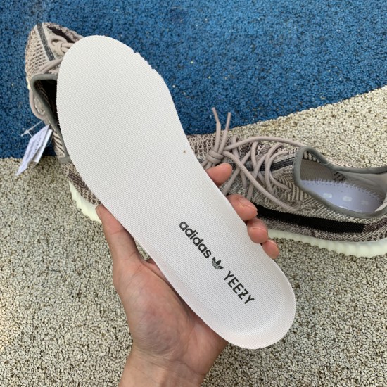 350v2麻灰 性价比版本 Adidas Yeezy 350 V2 卡其灰 麻灰椰子情侣休闲鞋 FZ126 尺码：36-48