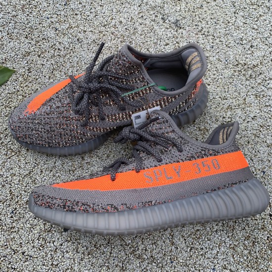 350v2灰橘满天星 纯原版 Adidas Yeezy 350 V2 灰橘满天星 GW1229